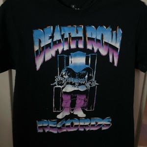 Death row records graphic tee
